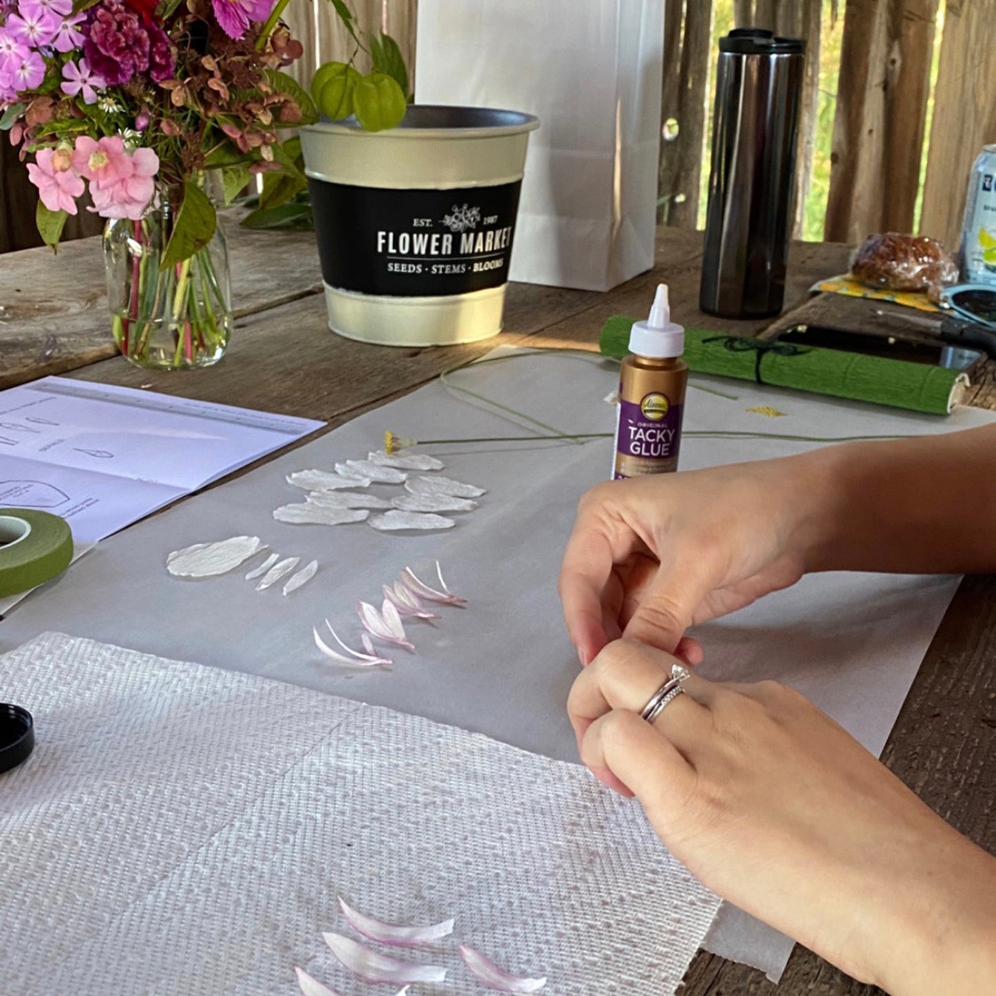 Unfold The Artistry of Paper Flowers at Country Cut Flowers