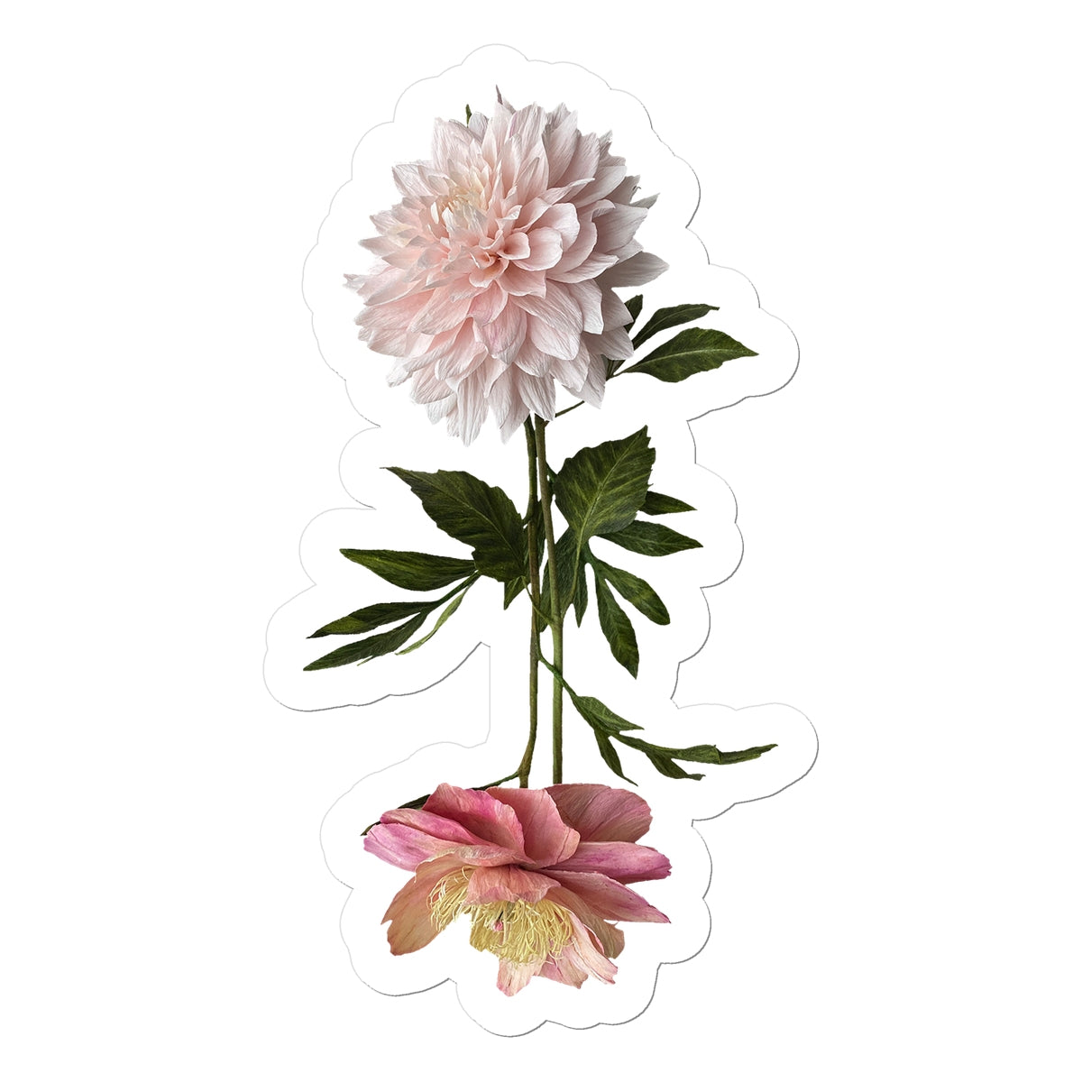 Together Floral Sticker