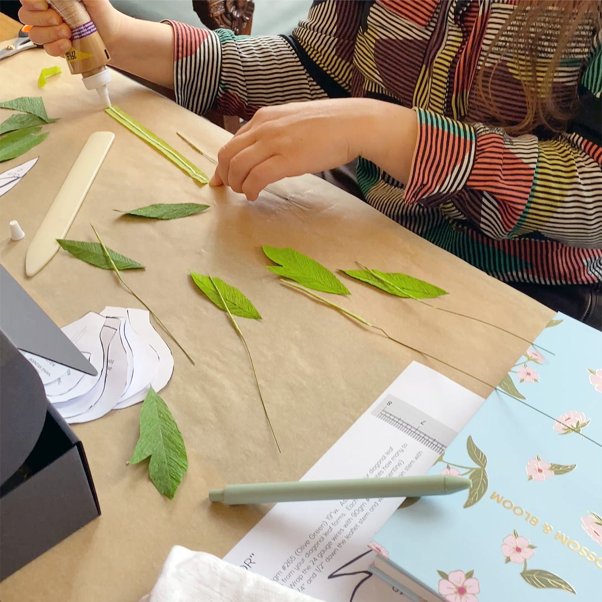 The "Top Brass" Peony Paper Flower Workshop - Museum of Applied Arts and Design, Garðabær, Iceland