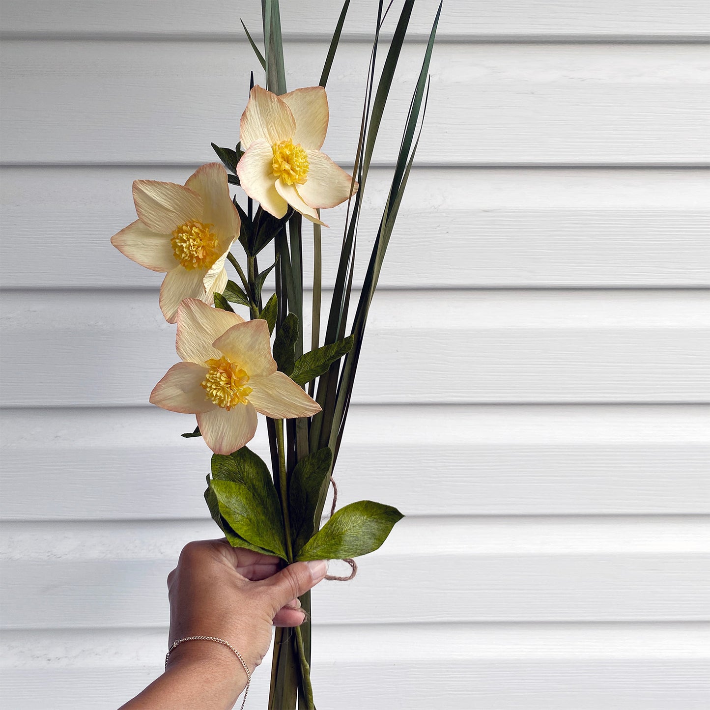 Three-Flower Hellebore Stem
