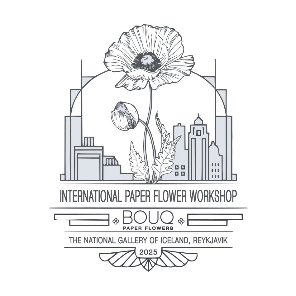 The International Paper Flower Workshop 2025 - Reykjavik, Iceland