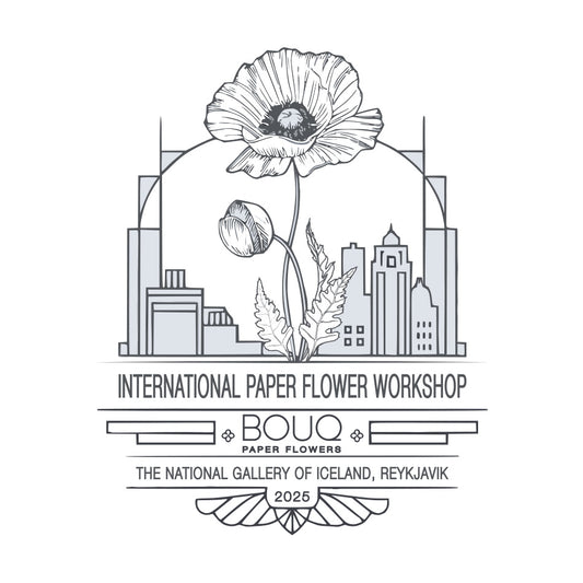 The International Paper Flower Workshop 2025 - Reykjavik, Iceland