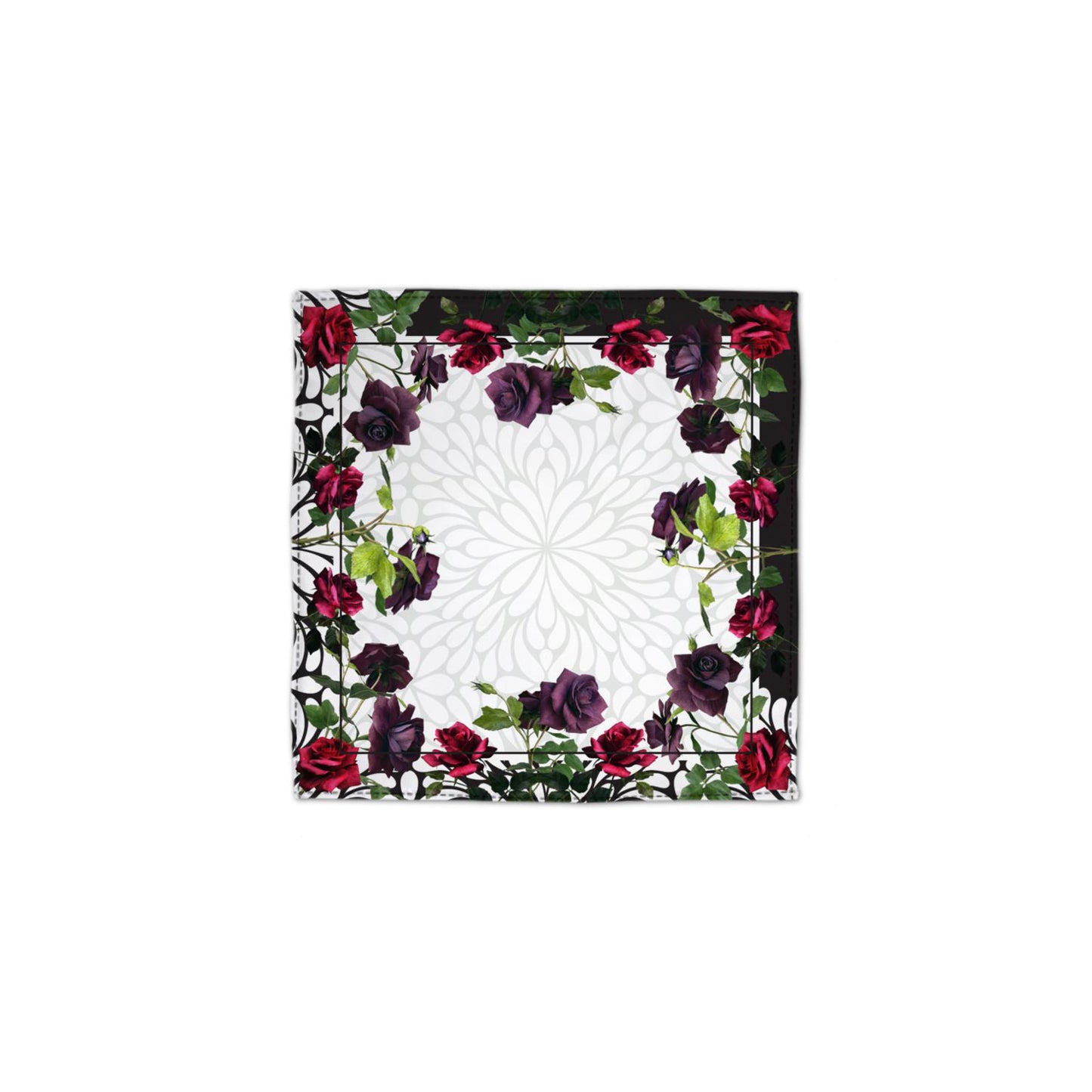 Rose Flourish Napkins, Set of 4