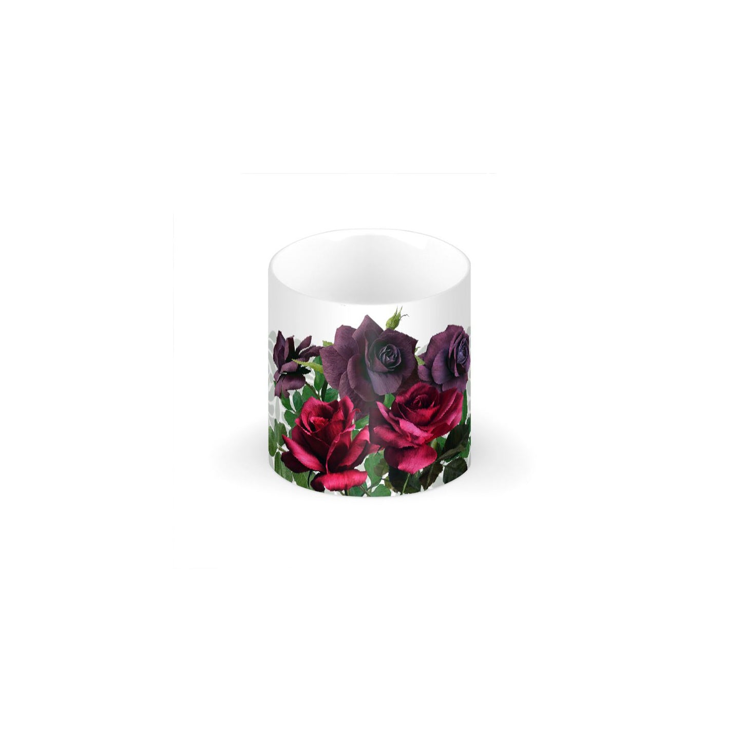 Rose Flourish Bone China Mugs