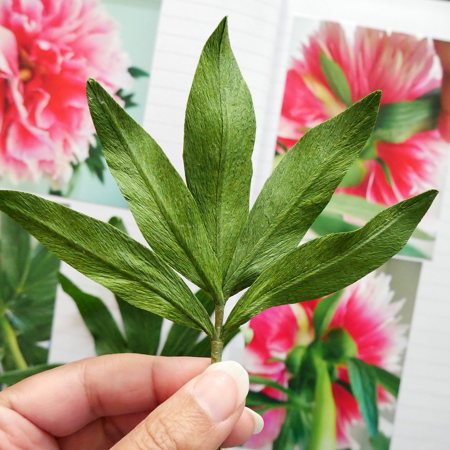 Lush Peony Foliage námskeið